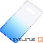 Back panel cover Evelatus Samsung Galaxy S10e Gradient TPU Case Blue