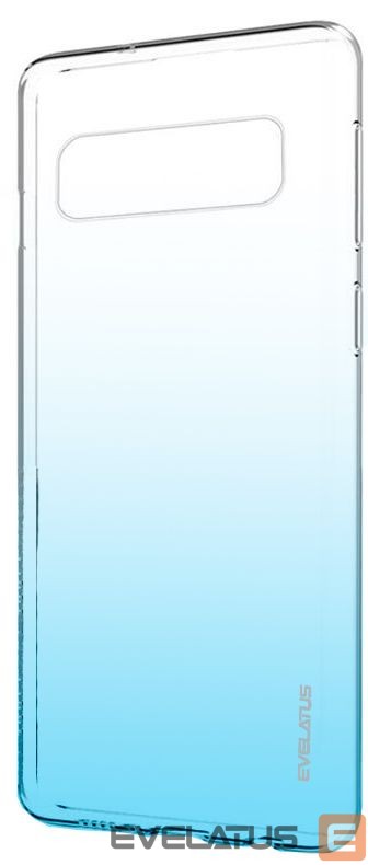 Back panel cover Evelatus Samsung S10+ Gradient TPU Case Blue