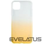 Back panel cover Evelatus Apple iPhone 11 Gradient TPU Case Gold