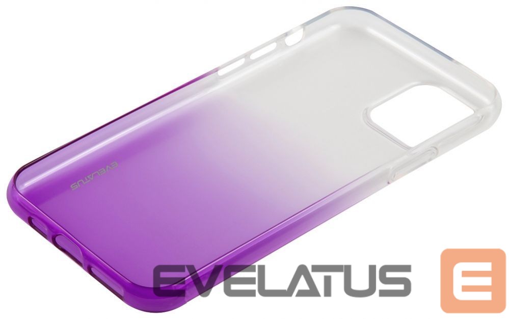 Back panel cover Evelatus Apple iPhone 11 Pro Gradient TPU Case Purple