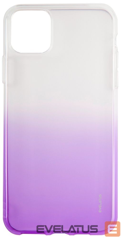 Back panel cover Evelatus Apple iPhone 11 Pro Gradient TPU Case Purple