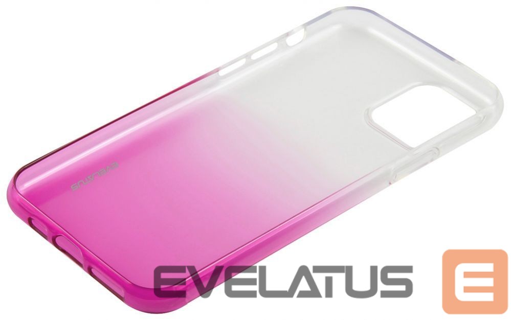 Back panel cover Evelatus Apple iPhone 11 Pro Gradient TPU Case Rose Red