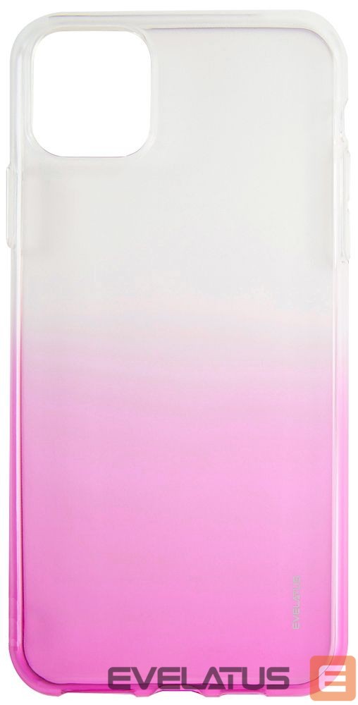 Back panel cover Evelatus Apple iPhone 11 Pro Gradient TPU Case Rose Red
