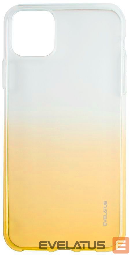 Back panel cover Evelatus Apple iPhone 11 Pro Max Gradient TPU Case Gold
