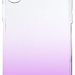 Back panel cover Evelatus Apple iPhone X/XS Gradient TPU Case Purple