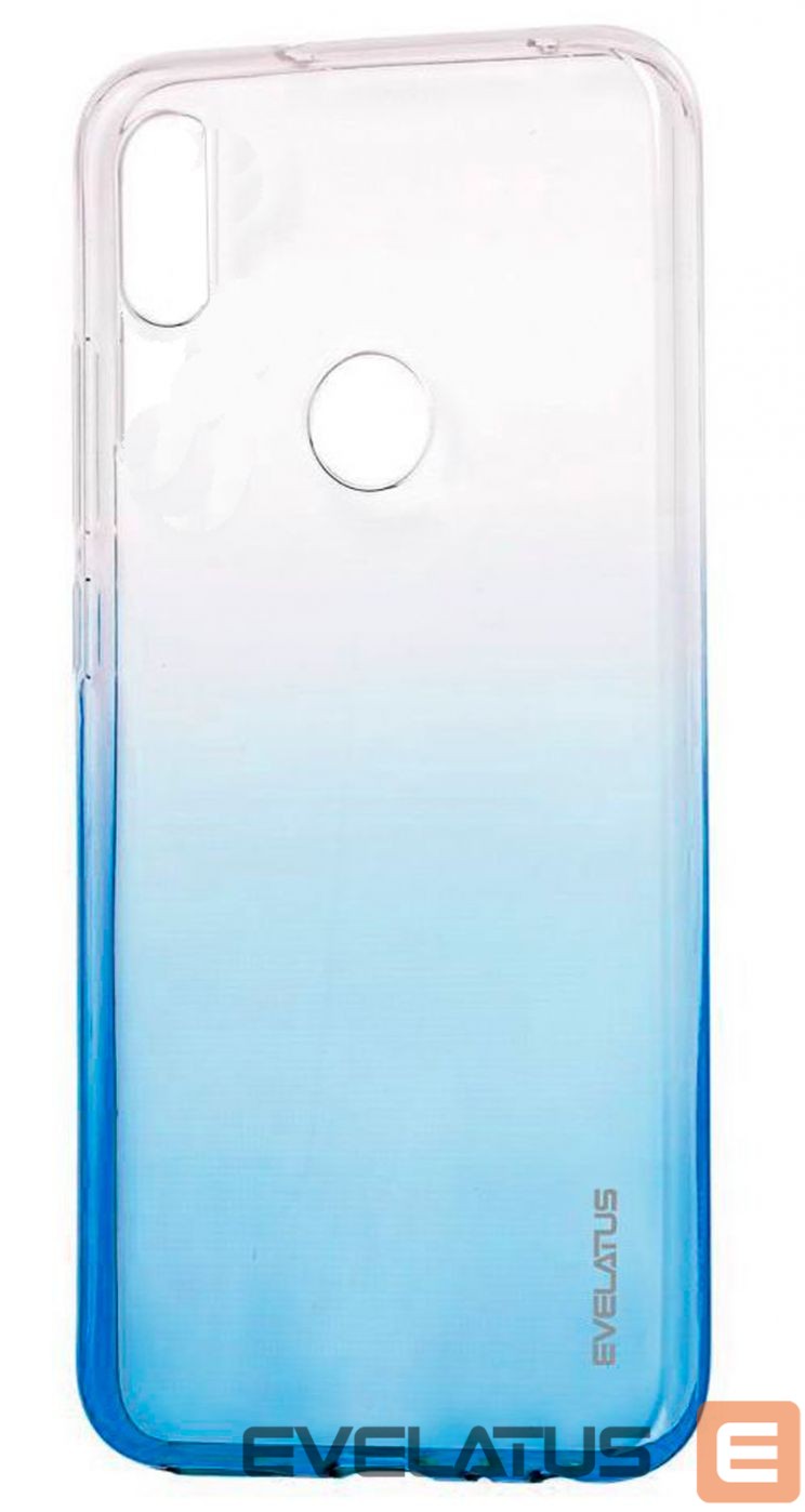 Back panel cover Evelatus Xiaomi Redmi 7 Gradient TPU Case Blue