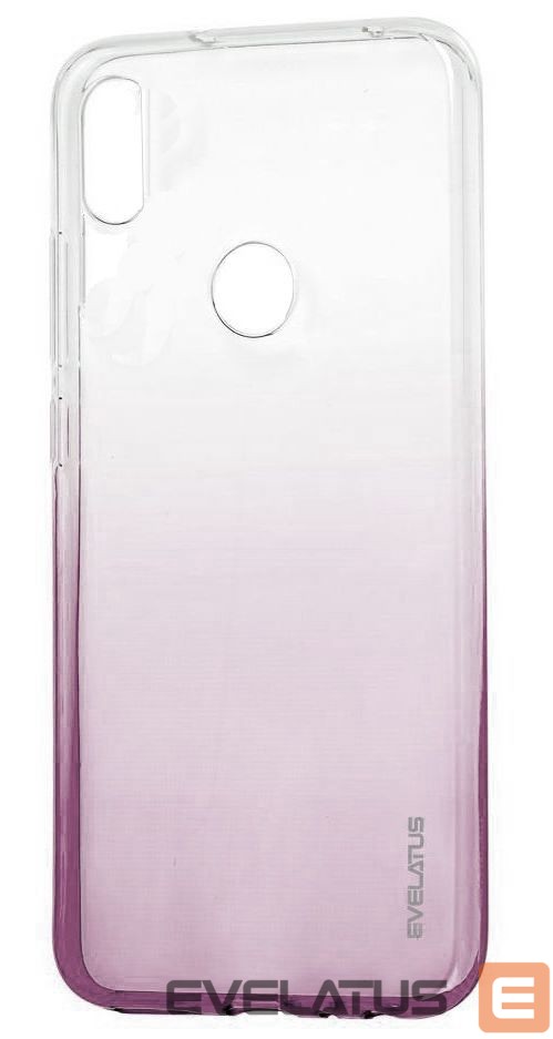 Back panel cover Evelatus Xiaomi Redmi 7 Gradient TPU Case Coffee