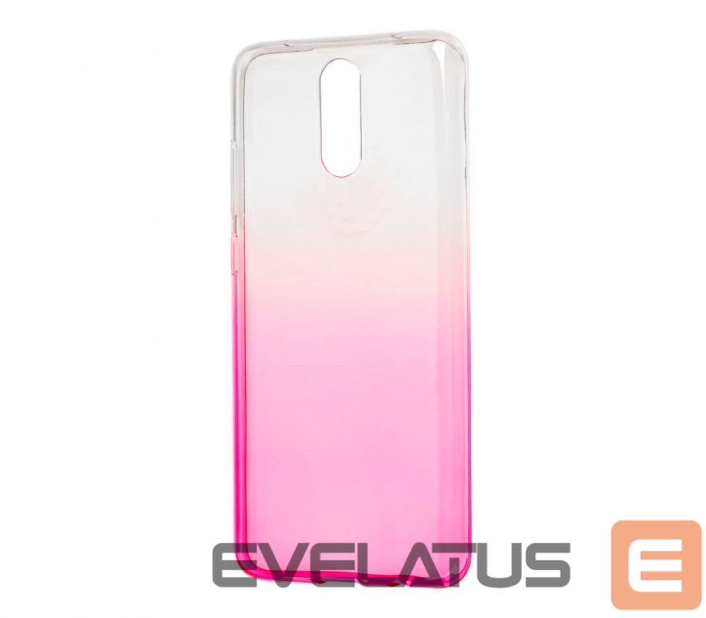 Back panel cover Evelatus Xiaomi Redmi 8 Gradient TPU Case Rose Red