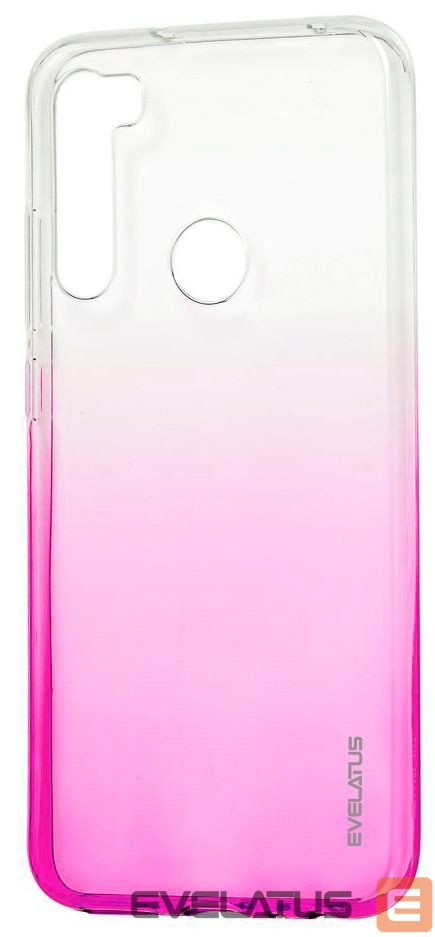 Back panel cover Evelatus Xiaomi Xiaomi Redmi Note 8 / Redmi Note 8 2021 Gradient TPU Case Rose Red