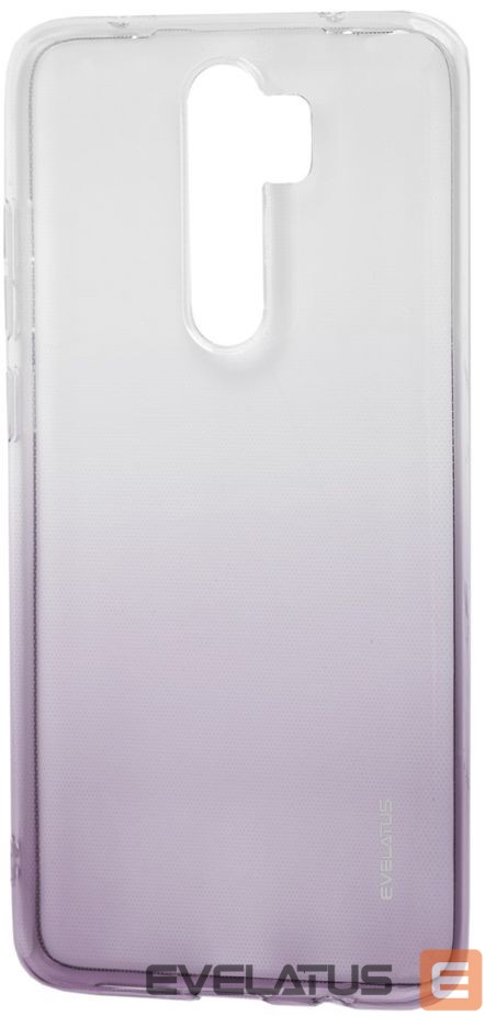 Back panel cover Evelatus Xiaomi Redmi Note 8 Pro Gradient TPU Case Coffee