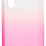 Back panel cover Evelatus Xiaomi Mi 9 Lite Gradient TPU Case Rose Red