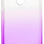 Back panel cover Evelatus Huawei P Smart 2019 Gradient TPU Case Purple