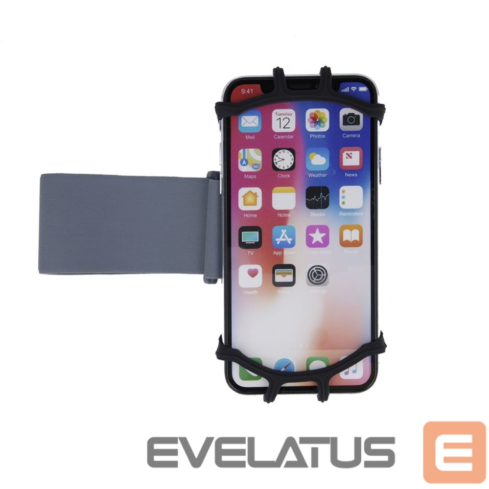 Case universal iLike Universal Universal silicon arm case 4-6inch Black