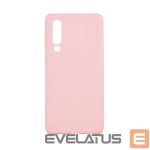 Back panel cover Evelatus Huawei P30 Nano Silicone Case Soft Touch TPU Beige