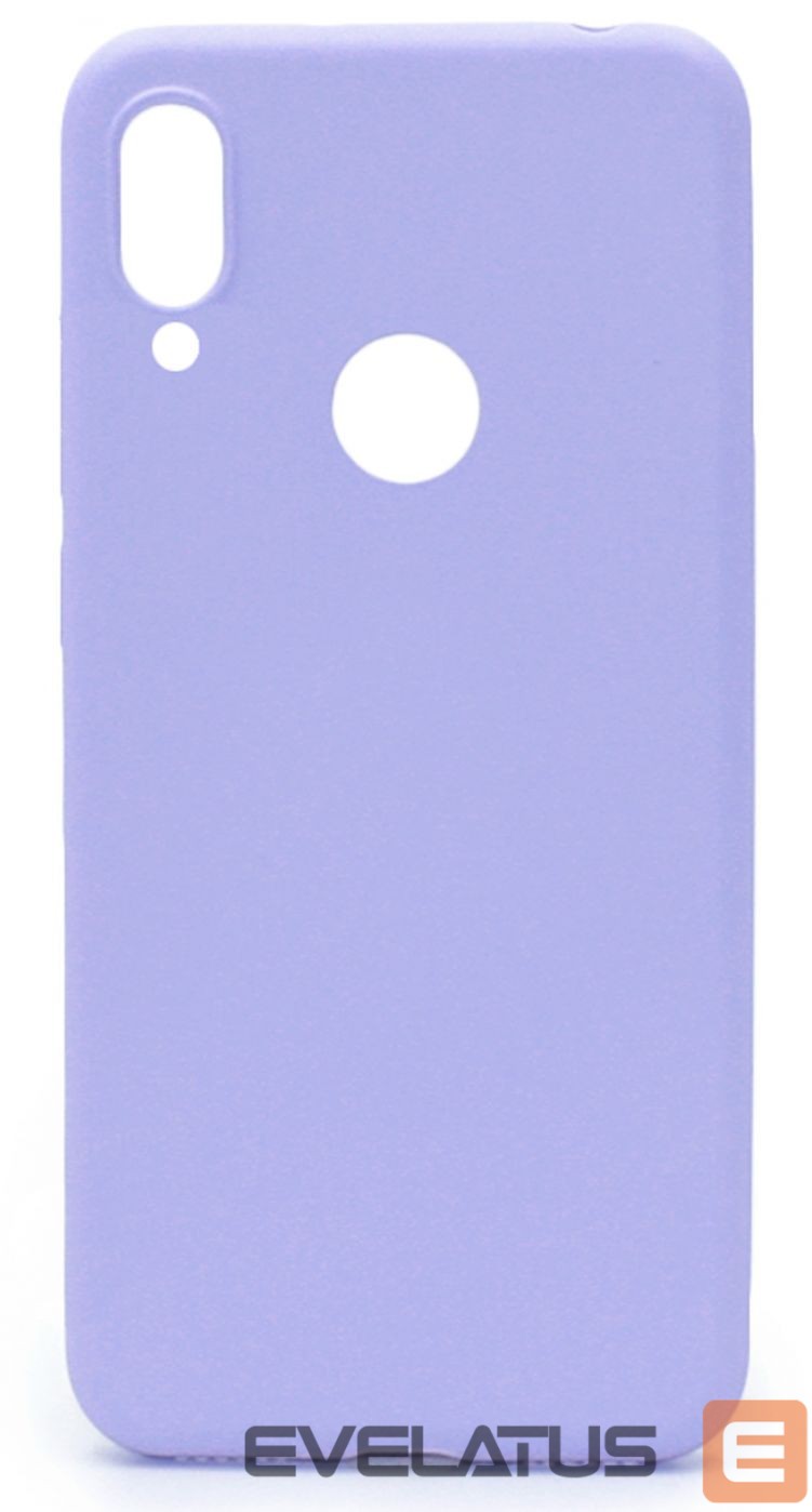 Back panel cover Evelatus Xiaomi Note 7 Nano Silicone Case Soft Touch TPU Blue