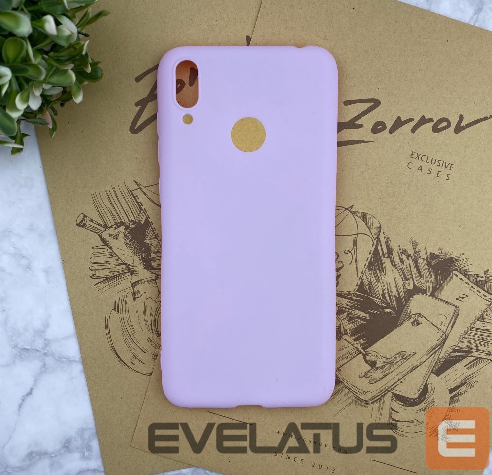 Back panel cover Evelatus Xiaomi Note 7 Nano Silicone Case Soft Touch TPU Blue