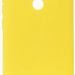 Back panel cover Evelatus Xiaomi Note 7 Nano Silicone Case Soft Touch TPU Yellow