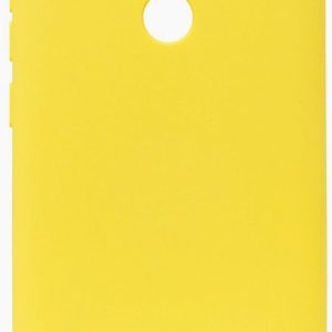 Back panel cover Evelatus Xiaomi Note 7 Nano Silicone Case Soft Touch TPU Yellow