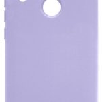 Back panel cover Evelatus Xiaomi Redmi 7 Nano Silicone Case Soft Touch TPU Light Purple