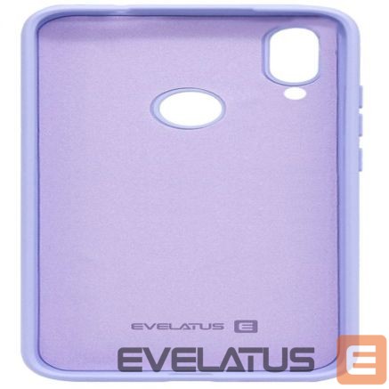 Back panel cover Evelatus Xiaomi Redmi 7 Nano Silicone Case Soft Touch TPU Light Purple