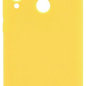 Back panel cover Evelatus Xiaomi Redmi 7 Nano Silicone Case Soft Touch TPU Yellow