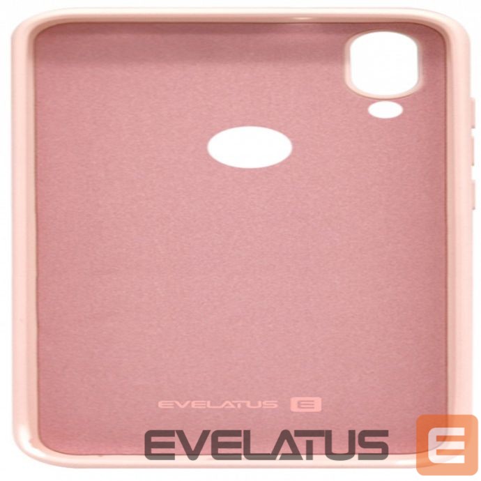 Back panel cover Evelatus Xiaomi Redmi 7 Nano Silicone Case Soft Touch TPU Beige