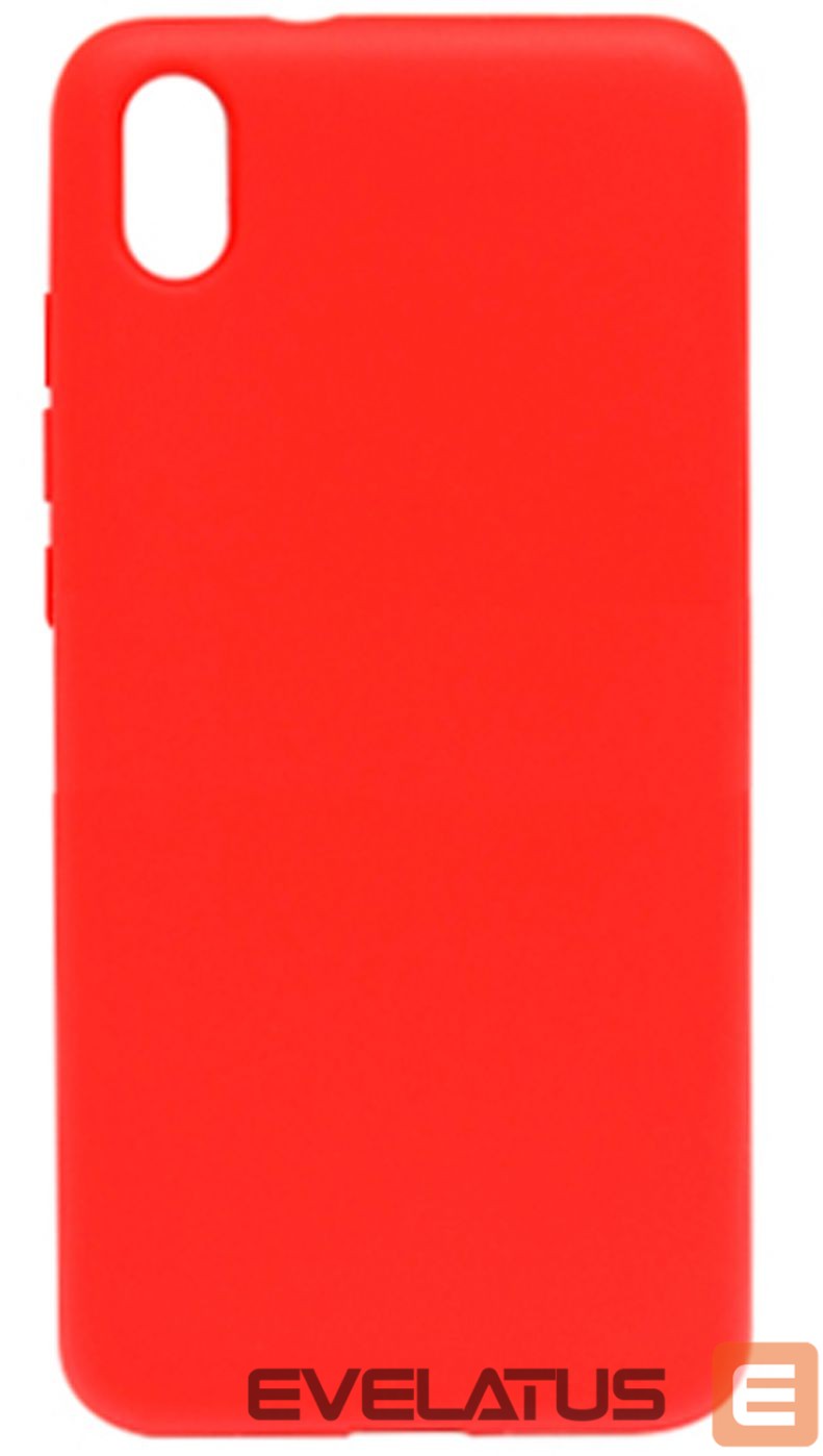 Back panel cover Evelatus Xiaomi Redmi 7a Nano Silicone Case Soft Touch TPU Red