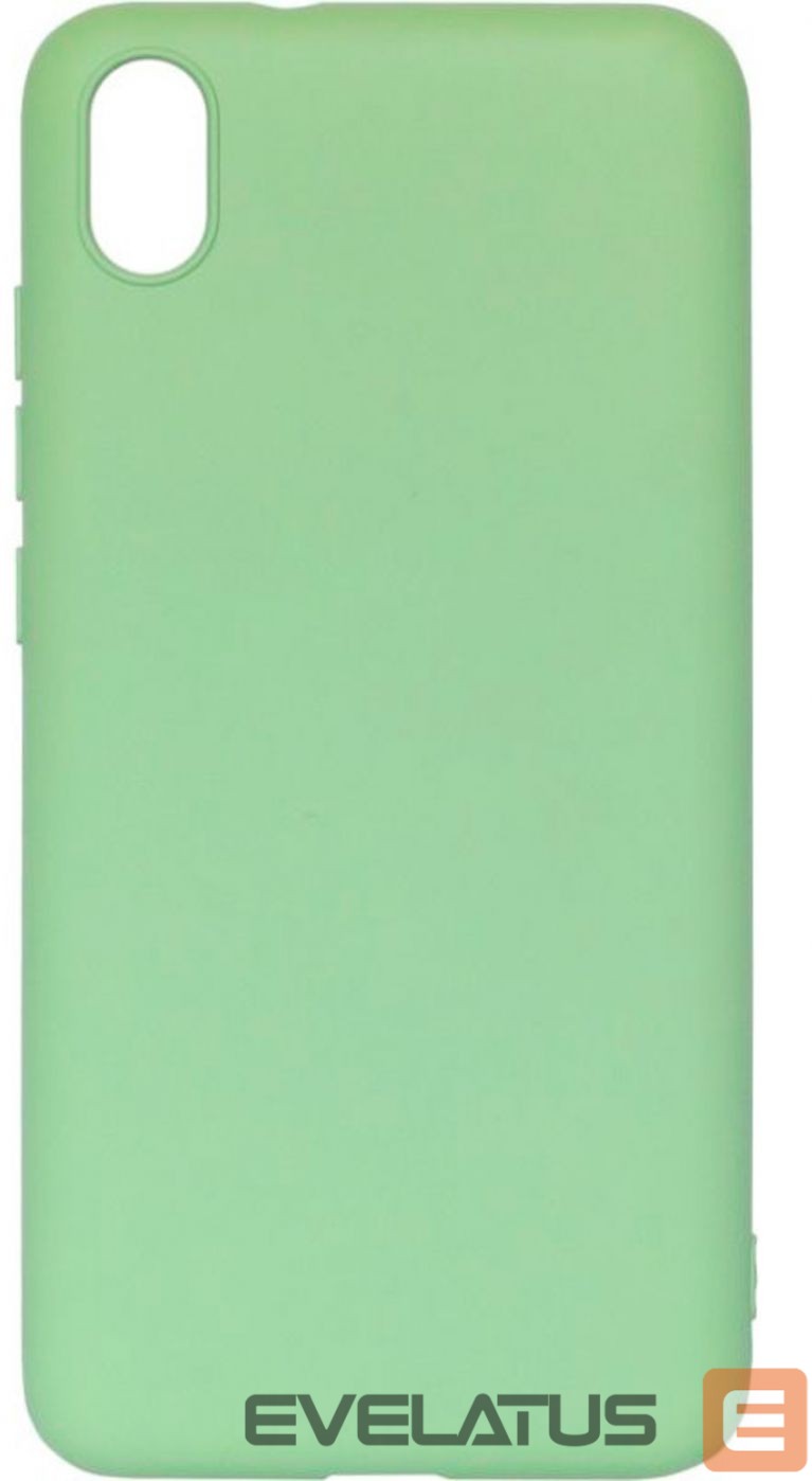 Back panel cover Evelatus Xiaomi Redmi 7a Soft Silicone Mint
