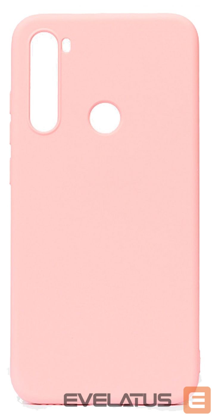 Back panel cover Evelatus Xiaomi Xiaomi Redmi Note 8 / Redmi Note 8 2021 Nano Silicone Case Soft Touch TPU Beige