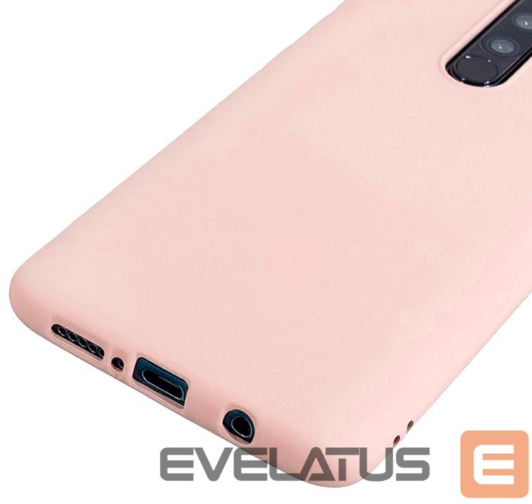 Back panel cover Evelatus Xiaomi Note 8 Pro Soft Silicone Beige
