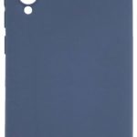 Back panel cover Evelatus Xiaomi Mi 9 Lite Soft Silicone Dark Blue