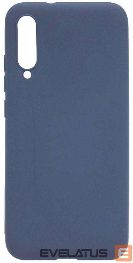 Back panel cover Evelatus Xiaomi Mi 9 Lite Soft Silicone Dark Blue