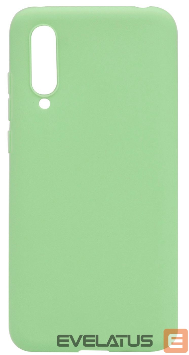 Back panel cover Evelatus Xiaomi Mi 9 Lite Soft Silicone Mint