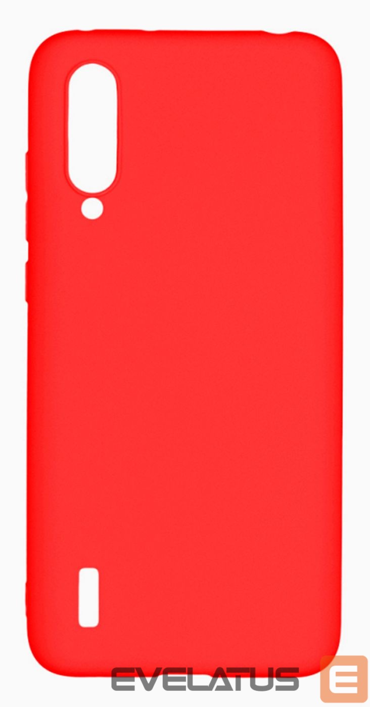 Back panel cover Evelatus Xiaomi Mi A3 Soft Silicone Red