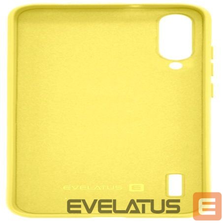 Back panel cover Evelatus Xiaomi Mi A3 Soft Silicone Yellow