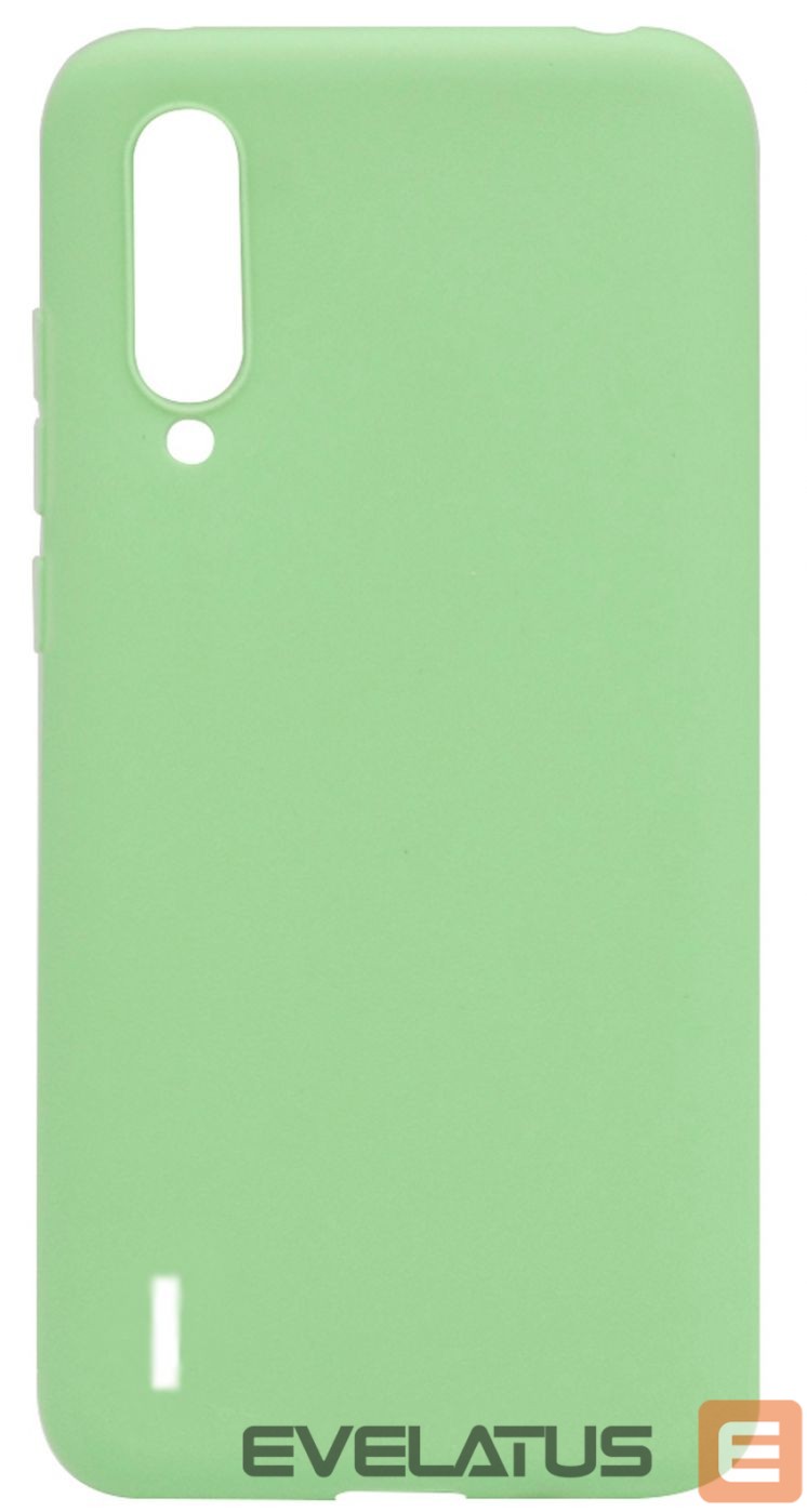 Back panel cover Evelatus Xiaomi Mi A3 Soft Silicone Mint