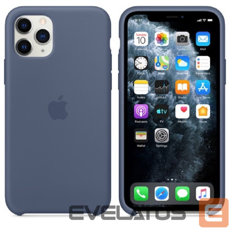 Back panel cover Apple - iPhone 11 Pro Silicone Case MWYR2ZM/A Alaskan Blue