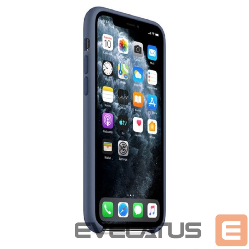 Back panel cover Apple - iPhone 11 Pro Silicone Case MWYR2ZM/A Alaskan Blue