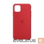 Back panel cover Apple  iPhone 11 Pro Max Silicone Case MWYV2ZM/A Red