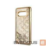 Back panel cover Guess Samsung Galaxy S10e Glitter 4G Peony Hard Case Gold