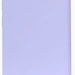 Back panel cover Evelatus Samsung Galaxy A10 Nano Silicone Case Soft Touch TPU Purple