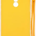 Back panel cover Evelatus Xiaomi Redmi 8 Nano Silicone Case Soft Touch TPU Yellow