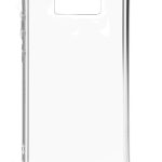 Back panel cover Evelatus Samsung Galaxy S10e Silicone Transparent with Necklace TPU Space Gray