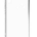 Back panel cover Evelatus Apple iPhone XS Max Silicone Transparent with Necklace TPU Strap Space Gray