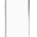 Back panel cover Evelatus Apple iPhone XR Silicone Transparent with Necklace TPU Strap Space Gray