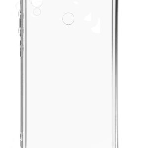 Back panel cover Evelatus Xiaomi Redmi 7 Silicone Transparent with Necklace TPU Strap Gold
