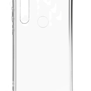 Back panel cover Evelatus Xiaomi Xiaomi Redmi Note 8 / Redmi Note 8 2021 Silicone Transparent with Necklace TPU Strap Silver