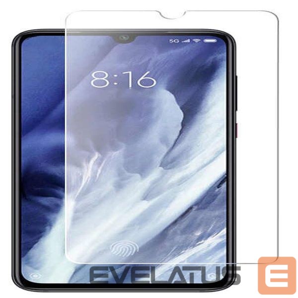 Protective glass Evelatus Xiaomi Mi 9 Lite 0.33 Flat Clear Glass Japan Glue Anti-Static