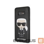 Back panel cover Karl Lagerfeld Samsung Galaxy S10e Ikonik Full Body PC/TPU Case Black