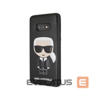 Back panel cover Karl Lagerfeld Samsung Galaxy S10e Ikonik Full Body PC/TPU Case Black